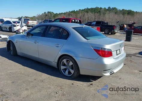 2004 BMW 530I из США, поврежденный, VIN WBANA73534B805324